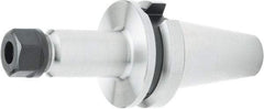 Parlec - 127mm Projection, BT40 Dual Contact Taper, ER16 Collet Chuck - Through Coolant - Exact Tool & Supply