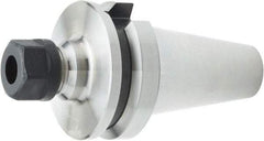 Parlec - 3" Projection, BT40 Dual Contact Taper, ER16 Collet Chuck - Through Coolant - Exact Tool & Supply