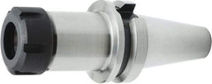 Parlec - 6" Projection, BT40 Dual Contact Taper, ER32 Collet Chuck - Through Coolant - Exact Tool & Supply