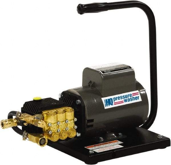 PRO-SOURCE - Electric, 25 Amp, 5 hp, 2,000 psi, 3.5 GPM, Cold Water Pressure Washer - AR Triplex Ceramic Plunger, 25' x 3/8" Hose, 220 Max Volts - Exact Tool & Supply