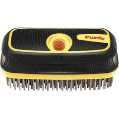 Purdy - Wire Surface Preparation Brush - 8" OAL, Cushioned Grip Handle - Exact Tool & Supply