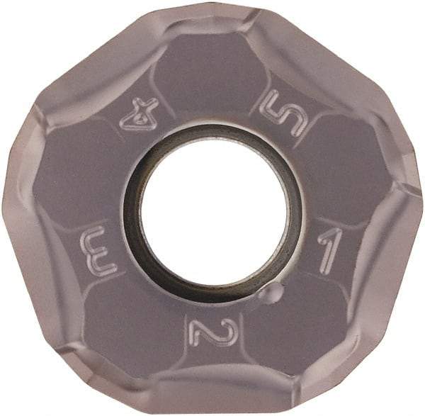 Kyocera - PNEU1205 GL Grade PR1225 Carbide Milling Insert - Megacoat Finish, 0.219" Thick - Exact Tool & Supply