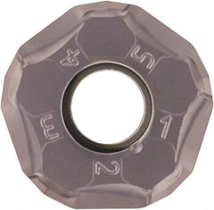 Kyocera - PNEU1205 GL Grade PR1225 Carbide Milling Insert - Megacoat Finish, 0.219" Thick - Exact Tool & Supply