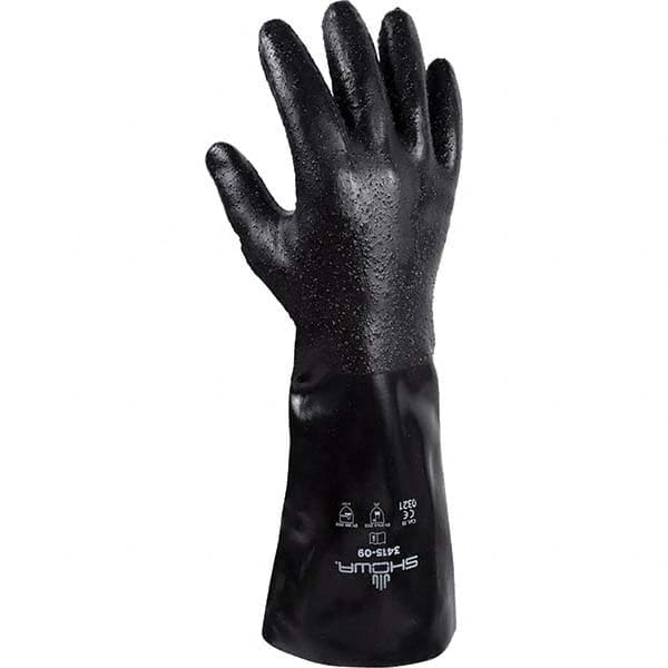 SHOWA - Chemical Resistant Gloves Material: Neoprene Size: X-Large - Exact Tool & Supply