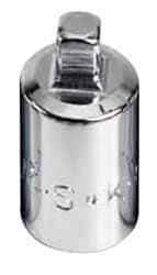 SK - 3/8" Drive, 5/16" Socket, Male Pipe Plug Socket - 4 Points, 1-1/8" OAL - Exact Tool & Supply