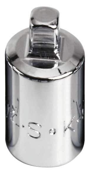 SK - 1/2" Drive, 7/16" Socket, Male Pipe Plug Socket - 4 Points, 1-3/8" OAL - Exact Tool & Supply