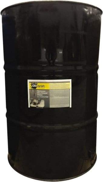 Oil Vanish - 55 Gal Drum Cleaner/Degreaser - Liquid, Odor-Free - Exact Tool & Supply