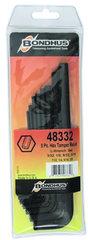 8PC TAMPER RESISTANT HEX SET - Exact Tool & Supply