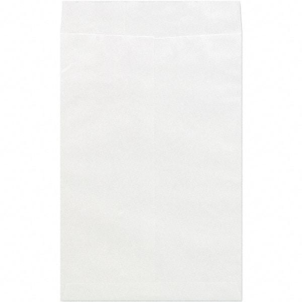 Universal One - 3" Long x 10.13" Wide Self Seal Tyvek Flat Catalog Envelopes - White - Exact Tool & Supply