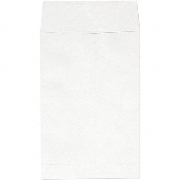 Universal One - 3" Long x 6.63" Wide Self Seal Tyvek Flat Catalog Envelopes - White - Exact Tool & Supply