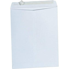 Universal One - 4" Long x 10.13" Wide Peel-Off Self-Seal White Catalog Envelope - White - Exact Tool & Supply