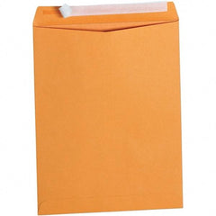 Universal One - 4" Long x 10.13" Wide Peel-Off Self-Seal Kraft Catalog Envelope - Kraft - Exact Tool & Supply