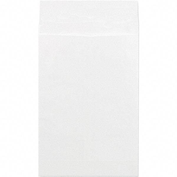 Universal One - 17-3/8" Long x 12.13" Wide Self Seal Tyvek Expansion Envelope - White - Exact Tool & Supply