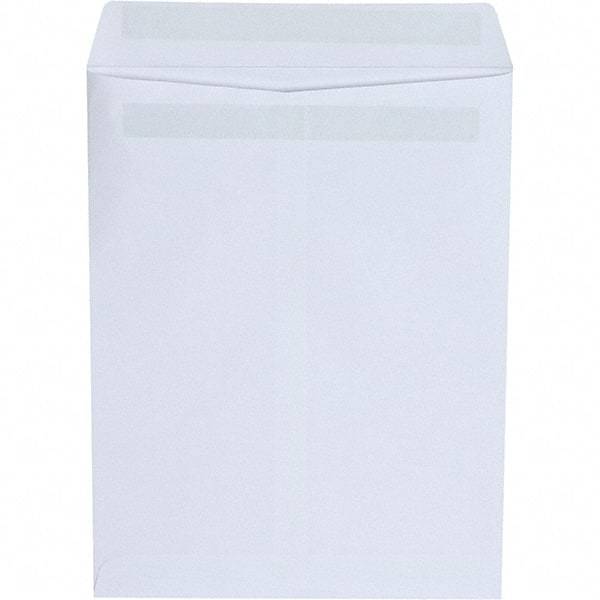Universal One - 16.37" Long x 9-1/2" Wide Self Seal White Catalog Envelope - White - Exact Tool & Supply