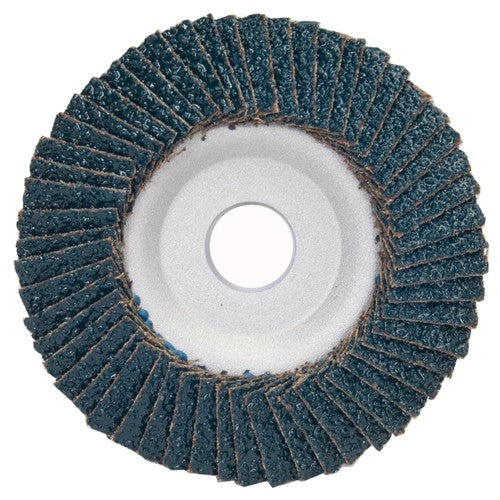 7″ × 1/4″ × 7/8″ PowerFlex Flap Disc Type 29 Conical 40 Grit - Exact Tool & Supply