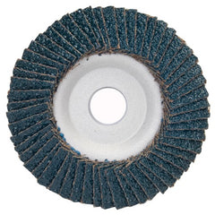 7″ × 1/4″ × 7/8″ PowerFlex Flap Disc Type 29 Conical 40 Grit - Exact Tool & Supply