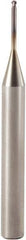 Seco - 1.5mm Diam, 1.13mm LOC, 2 Flute Solid Carbide Ball End Mill - MEGA-T Finish, Single End, 6mm Shank Diam, Spiral Flute - Exact Tool & Supply