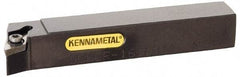 Kennametal - SDHC, Right Hand Cut, 50° Lead Angle, 20mm Shank Height x 20mm Shank Width, Neutral Rake Indexable Turning Toolholder - 125mm OAL, DC..11T3.. Insert Compatibility, Series Screw-On - Exact Tool & Supply