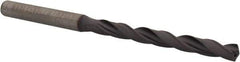 Kennametal - 5.2mm, 140° Point, Spiral Flute, Solid Carbide Taper Length Drill Bit - TiAlN Finish, 56mm Flute Length, 94mm OAL, Series B978A - Exact Tool & Supply