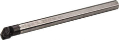Kennametal - 1-1/8" Min Bore Diam, 10" OAL, 3/4" Shank Diam, E-NE Indexable Boring Bar - N. Insert, Clamp Holding Method - Exact Tool & Supply