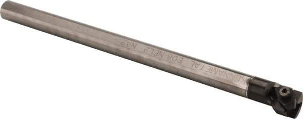 Kennametal - 0.73" Min Bore Diam, 8" OAL, 1/2" Shank Diam, E-NE Indexable Boring Bar - N. Insert, Clamp Holding Method - Exact Tool & Supply