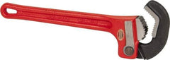 Ridgid - 10" Cast Iron & Steel RapidGrip Pipe Wrench - 1-1/2" Pipe Capacity - Exact Tool & Supply