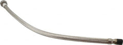 Made in USA - 30" OAL, 1/2" ID, 1,040 Max psi, Flexible Metal Hose Assembly - Exact Tool & Supply