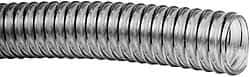 Made in USA - 4" Inside x 4-1/2" Outside Diam, Food & Beverage Hose - 10" Bend Radius, 100' Long, 28 Vacuum Rating - Exact Tool & Supply