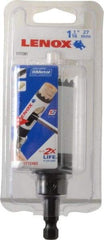Lenox - 1-1/16" Diam, 1-1/2" Cutting Depth, Hole Saw - Bi-Metal Saw, Toothed Edge - Exact Tool & Supply