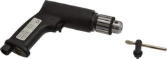 Ingersoll-Rand - 3/8" Keyed Chuck - Pistol Grip Handle, 3,800 RPM, 19 CFM, 0.5 hp, 90 psi - Exact Tool & Supply