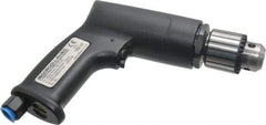 Ingersoll-Rand - 3/8" Keyed Chuck - Pistol Grip Handle, 2,100 RPM, 19 CFM, 0.5 hp, 90 psi - Exact Tool & Supply