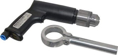 Ingersoll-Rand - 1/2" Keyed Chuck - Pistol Grip Handle, 950 RPM, 19 CFM, 0.5 hp, 90 psi - Exact Tool & Supply