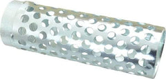 Dixon Valve & Coupling - 1-1/2" Hose, Round Hole-Long Body Strainer - Plated Steel - Exact Tool & Supply