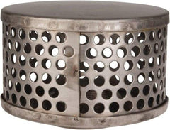 Dixon Valve & Coupling - 2" Hose, Round Hole Strainer - Stainless Steel - Exact Tool & Supply