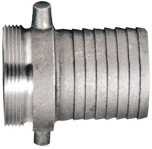 Dixon Valve & Coupling - 1-1/2" Aluminum/Brass Suction Male Coupling - Short Shank - Exact Tool & Supply