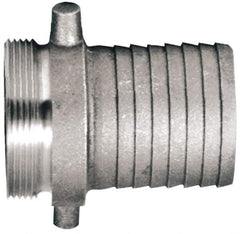 Dixon Valve & Coupling - 1-1/2" Aluminum/Brass Suction Male Coupling - Short Shank - Exact Tool & Supply