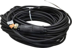 Southwire - 100', 16/3 Gauge/Conductors, Black Outdoor Extension Cord - 1 Receptacle, 10 Amps, UL SJEOW, NEMA 5-15P, 5-15R - Exact Tool & Supply