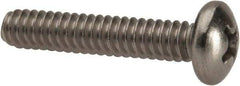 Value Collection - #10-24 UNC, 1" Length Under Head Phillips Drive Machine Screw - Pan Head, Grade 316 Stainless Steel, Uncoated, Without Washer - Exact Tool & Supply