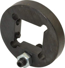 Made in USA - Metal Cutting & Forming Machine Work Stop - For Use with Arbor Press (1" Square Ram) - Exact Tool & Supply