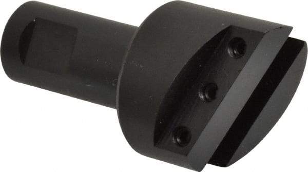 Made in USA - 1-3/8" Head, 3/4" Shank Diam, 1 Bit Per Cutter, 5/16" Tool Bit, Fly Cutter - Straight Shank - Exact Tool & Supply