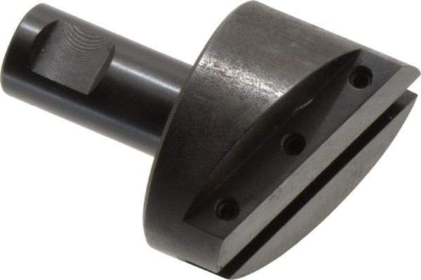 Made in USA - 2" Head, 3/4" Shank Diam, 1 Bit Per Cutter, 5/16" Tool Bit, Fly Cutter - Straight Shank - Exact Tool & Supply