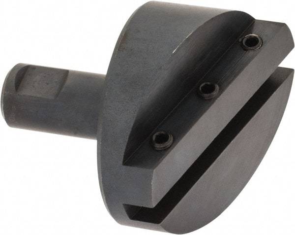 Made in USA - 2-1/2" Head, 3/4" Shank Diam, 1 Bit Per Cutter, 5/16" Tool Bit, Fly Cutter - Straight Shank - Exact Tool & Supply