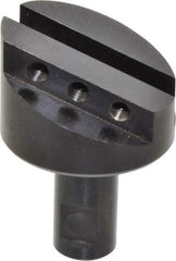 Made in USA - 2" Head, 3/4" Shank Diam, 1 Bit Per Cutter, 3/8" Tool Bit, Fly Cutter - Straight Shank - Exact Tool & Supply