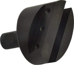 Made in USA - 2-1/2" Head, 3/4" Shank Diam, 1 Bit Per Cutter, 1/2" Tool Bit, Fly Cutter - Straight Shank - Exact Tool & Supply