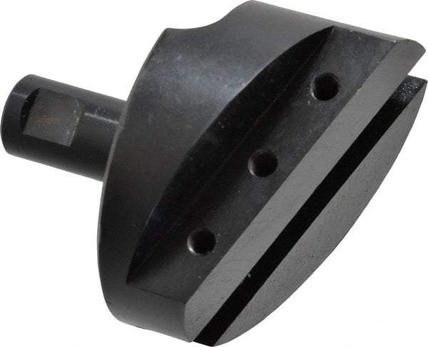 Made in USA - 3" Head, 3/4" Shank Diam, 1 Bit Per Cutter, 1/2" Tool Bit, Fly Cutter - Straight Shank - Exact Tool & Supply