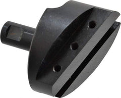 Made in USA - 3" Head, 3/4" Shank Diam, 1 Bit Per Cutter, 1/2" Tool Bit, Fly Cutter - Straight Shank - Exact Tool & Supply