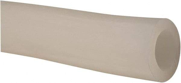 NewAge Industries - 5/8" ID x 1" OD, 3/16" Wall Thickness, Cut to Length (100' Standard Length) Silicone Tube - Natural, 10 Max psi, 50 Shore A Hardness - Exact Tool & Supply