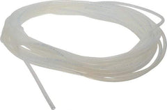 NewAge Industries - 3/16" ID x 5/16" OD, 1/16" Wall Thickness, 50' Long, Silicone Tube - Natural, 60 Shore A Hardness - Exact Tool & Supply