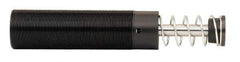 Parker - 1-12 Thread, 1/4 Rod Diam, 0.91 Stroke Length, Male Button Shock - 0.87 Shock Outside Diam, 5.62 OAL - Exact Tool & Supply