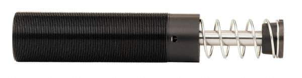Parker - M20x1.5 Thread, 0.19 Rod Diam, 0.59 Stroke Length, Male Button Shock - 0.66 Shock Outside Diam, 4.62 OAL - Exact Tool & Supply